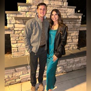 Teal dress